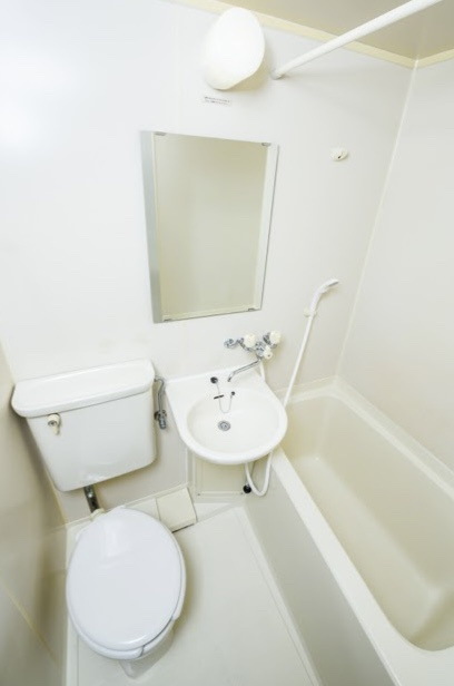 ハイツタナカの浴室