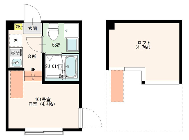 【間取り】 | Fleur小岩