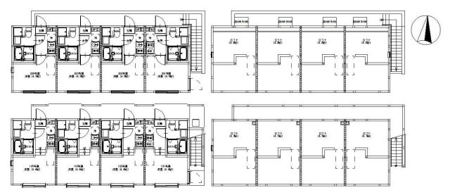 【区画図】 | Fleur小岩