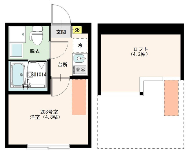 【間取り】 | Fleur小岩