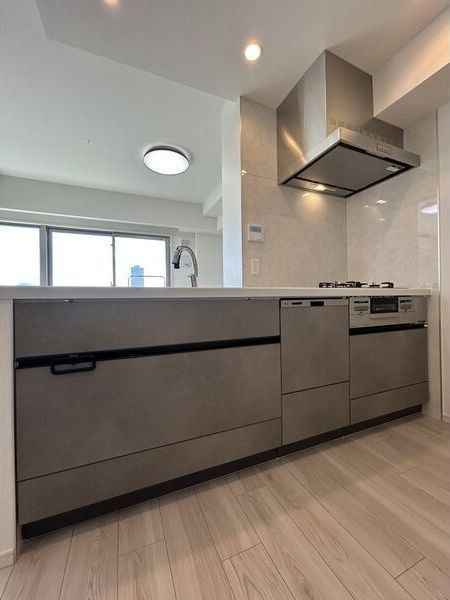 Alivis金山Eastのキッチン