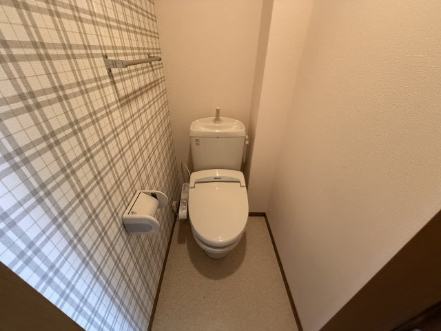 長興寺コーポのトイレ