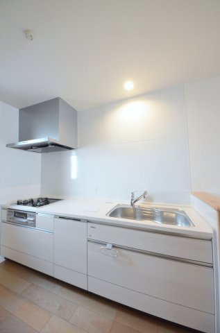 宇品御幸五丁目のキッチン|食洗器付きシステムキッチン