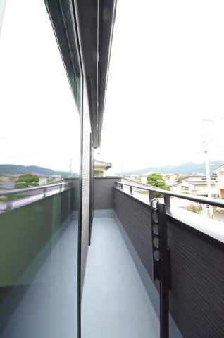 阿品三丁目のバルコニー|南向きの広いバルコニー
