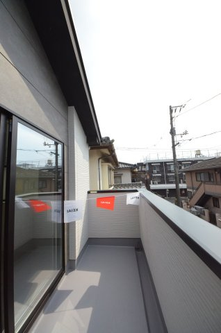 美の里一丁目のバルコニー|南向きのバルコニー