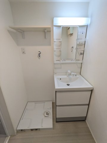 ハーモニーテラス野並Ⅱの洗面所