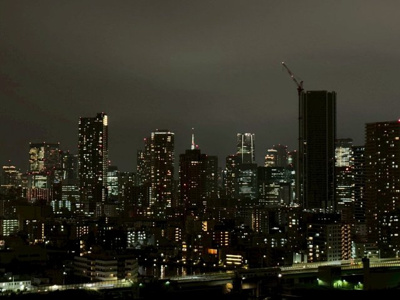 【展望】 | キャナルワーフタワーズWEST | 夜のバルコニーからの眺望です♪
いつまでも見ていられそうな夜景ですね♪