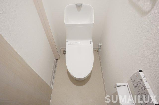 熊本市東区渡鹿８丁目のアパートのトイレ