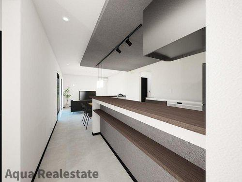 木田郡三木町大字池戸の新築一戸建のキッチン|キッチンです