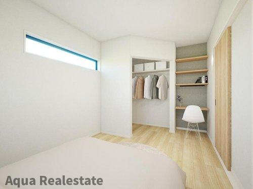 さぬき市長尾西の新築一戸建の内装|明るい室内です