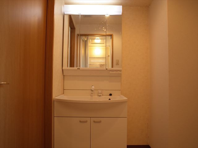 リバービュー博多の洗面所