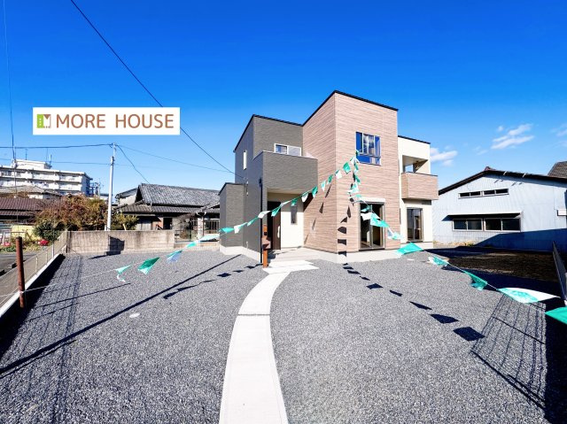 桐生市広沢町第2　新築住宅1号棟の外観