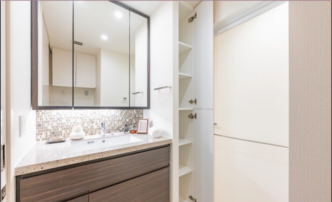 【独立洗面台】 | ★仲介手数料無料★THE 千代田麹町TOWER（麹町駅敷地内直結レジデンス）