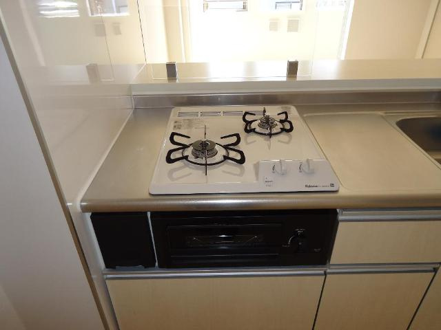 ネオ・プレミアム　Ｂ棟のキッチン|ガスコンロ