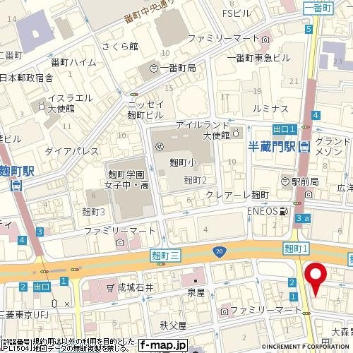 ライオンズステーションプラザ半蔵門の地図