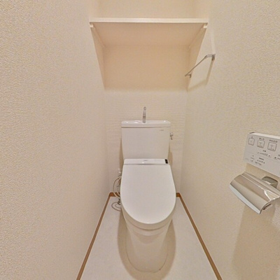 ウォシュレット完備のトイレです♪