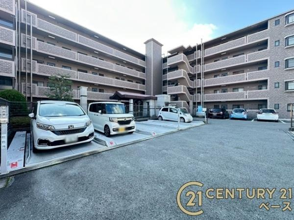 チサンマンション斑鳩３番館の駐車場|■現地撮影写真■こちらは駐車スペースです！
