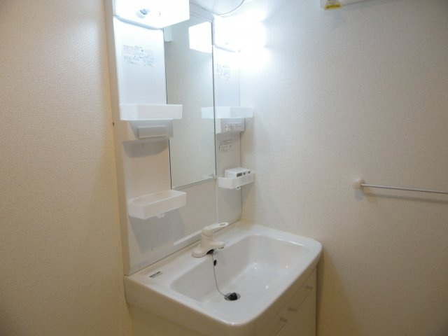 フェリスの洗面所|広い洗面スペース