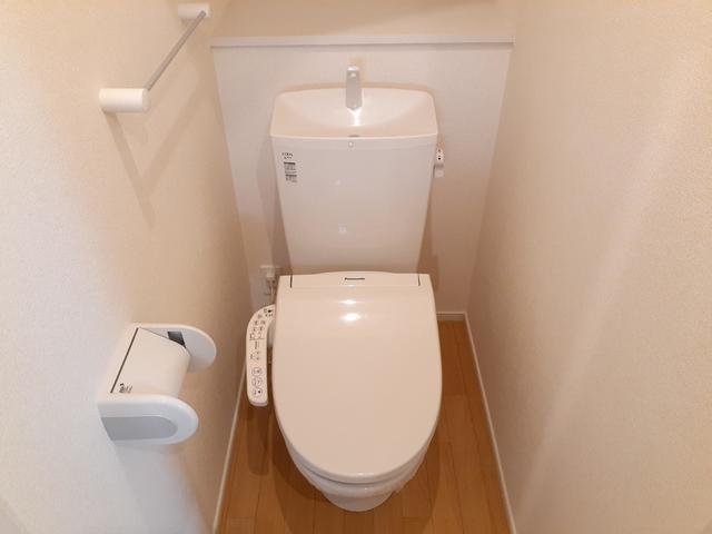 グラース　Ⅳのトイレ|トイレもきれいです