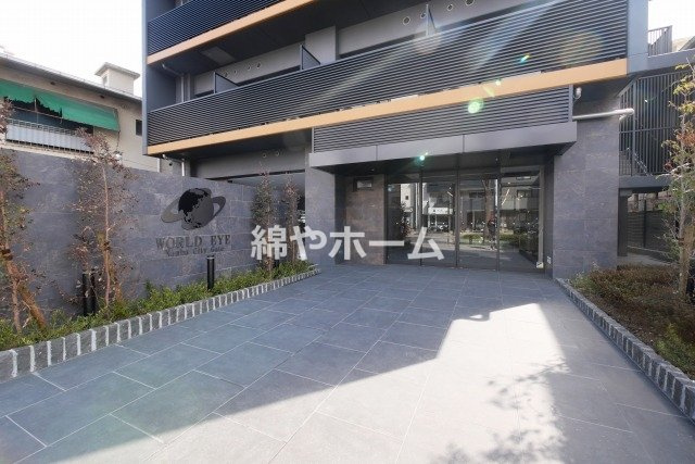 ワールドアイ難波City Gateのエントランス|毎日通るエントランスはこのようになっています