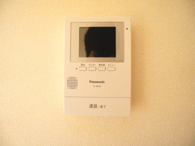 【セキュリティ】 | プレーザントハウスＢ | 訪問者の確認ができるTVドアホン付きです♪