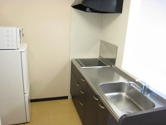 レオネクストウォーターリリーのキッチン|IHコンロ。収納しっかりあります。