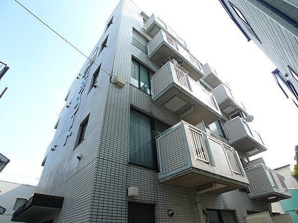 スカイコートお花茶屋第2の外観|落ち着いた雰囲気の外観です