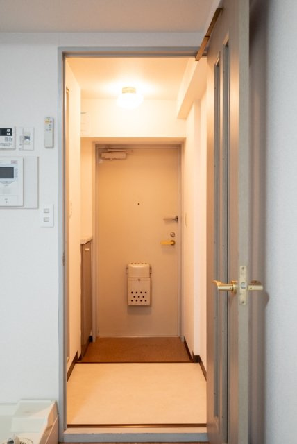 ライオンズマンション方南町第２の玄関|落ち着いた玄関です