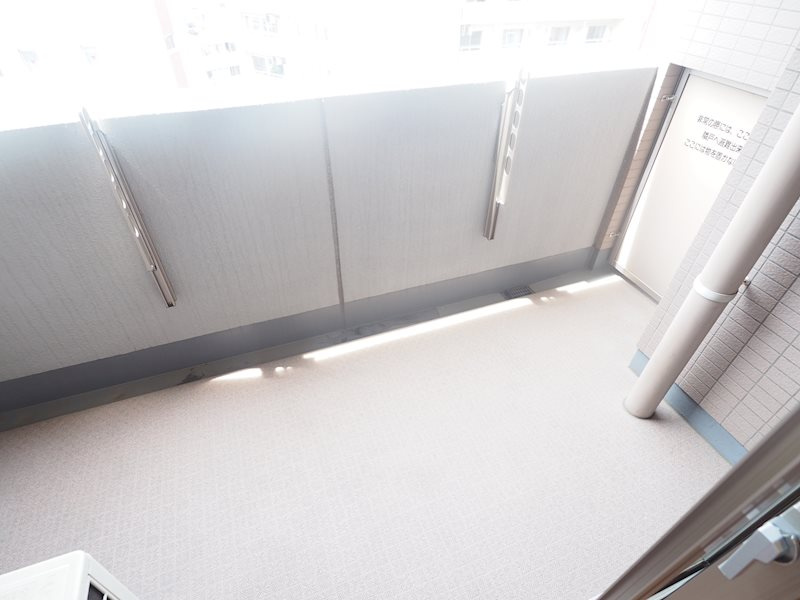 レジディア文京本郷のバルコニー|※写真は同タイプの別室になります