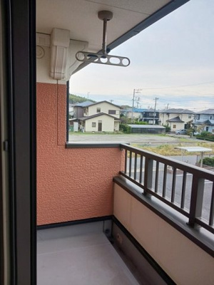 【バルコニー】 | ライズアンドシャインⅡ | バルコニー付きです