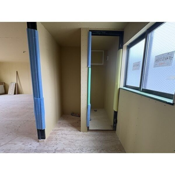 大高倉庫付き事務所の内装|※新築工事中