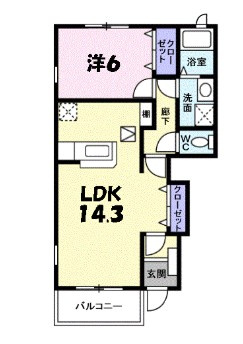 【間取り】 | インテックス北神戸 | インテックス北神戸(GoodHome)