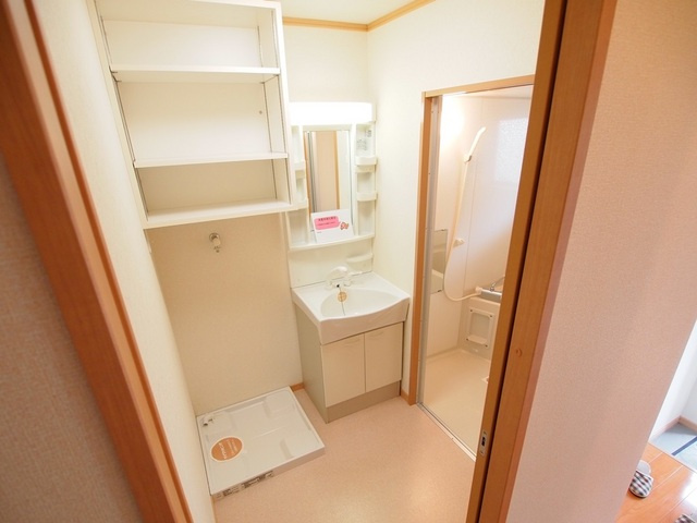 ツクモハイツの洗面所