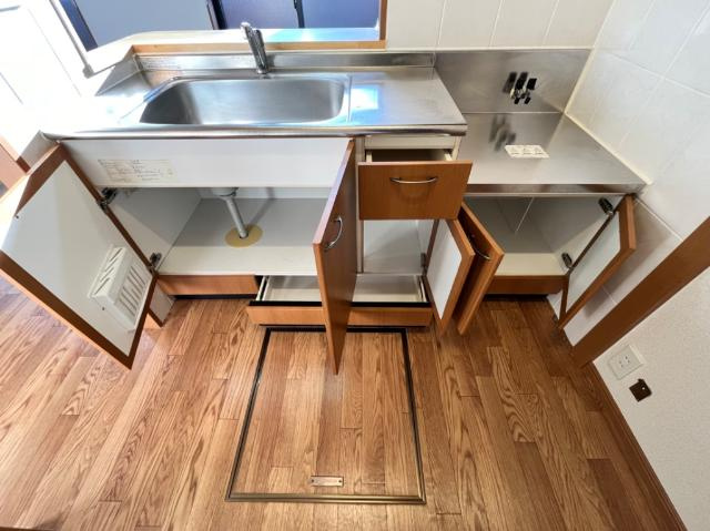 エル・アールＫ．Ａのキッチン|収納