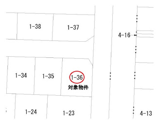 【土地図】 | 売地　松江町