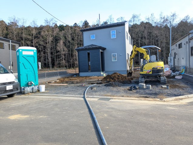 水戸市内原町　第12の前面道路含む現地写真|前面道路含む現地写真です