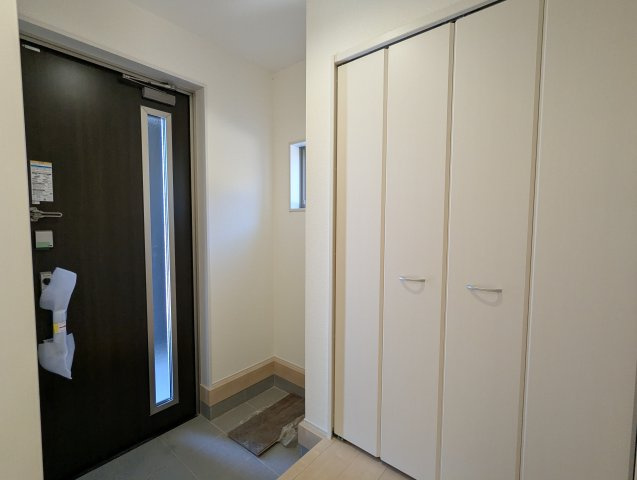 水戸市内原町　第12の玄関|エントランスです。帰りたくなる家、住む幸せ、ご見学の際はお問合せ下さい。心よりお待ちしております～。