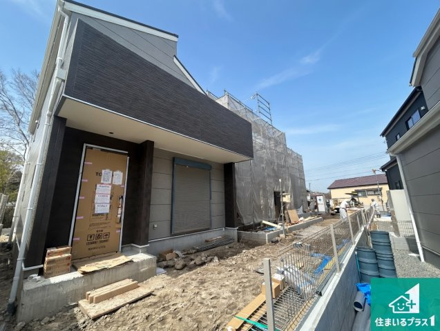 神戸市北区道場町日下部　第2期　新築一戸建ての前面道路含む現地写真|周辺は落ち着いた街並みの住宅地！子育てがしやすい住環境です！まだ未完成ですが、現地でしかわからない事もございます。是非一度ご覧ください。
