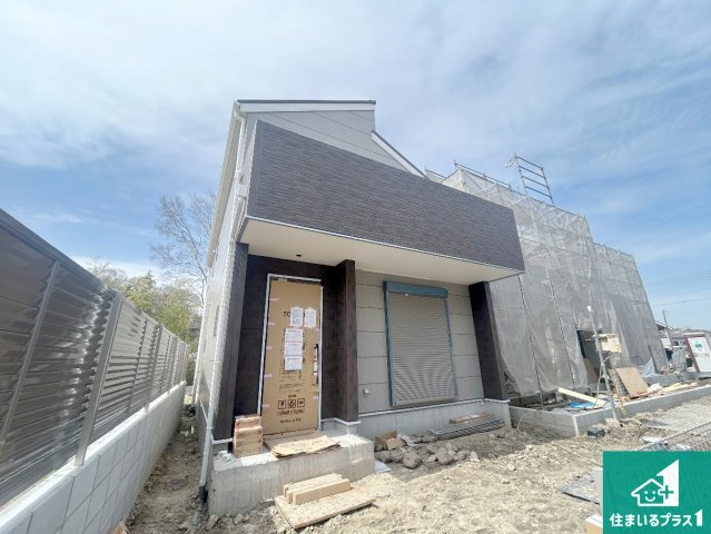 神戸市北区道場町日下部　第2期　新築一戸建ての外観|周辺は落ち着いた街並みの住宅地！子育てがしやすい住環境です！まだ未完成ですが、現地でしかわからない事もございます。是非一度ご覧ください。