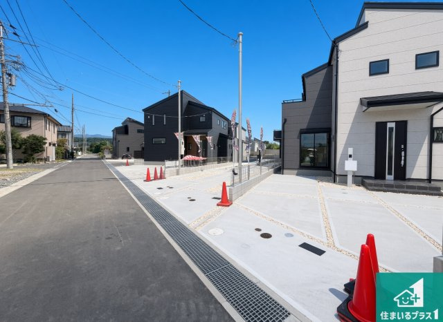 5日(土)6日(日)現地ご見学可能！　神戸市北区道場町日下部　全16邸の前面道路含む現地写真|車通りの少ない前面道路！お子様がいらっしゃるご家族でも安心！