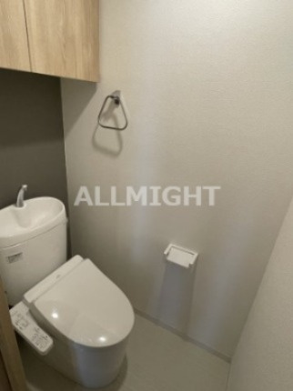 ＫＤＸレジデンス西調布（旧ＴＨＥ　ＰＡＬＭＳ西調布）のトイレ|※他部屋参考写真