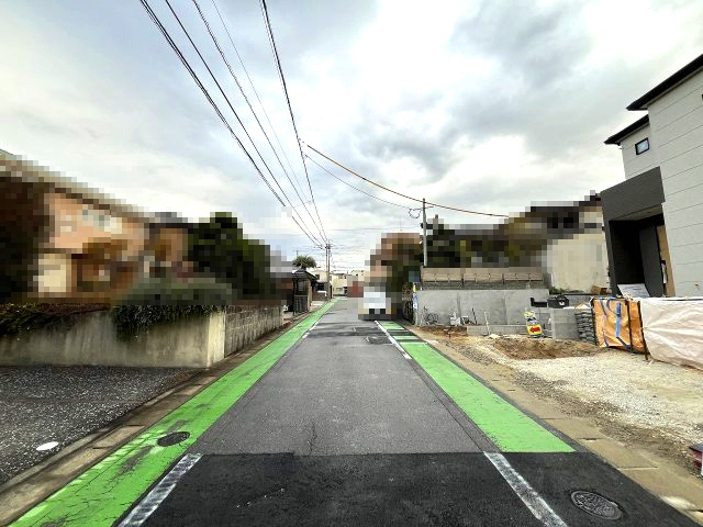 【その他】 | 福岡市南区長住5丁目第2　2号棟（全3棟）【仲介手数料無料・0円】 | 現地写真。前面道路です。