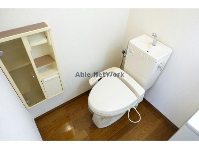 Ｍ’ｓフラットのトイレ|ウォシュレット付き