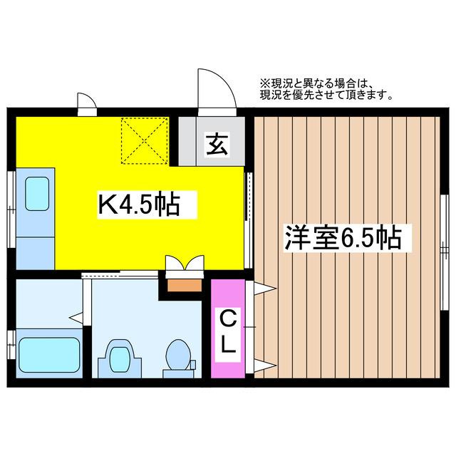 Ｍ’ｓフラットの間取り