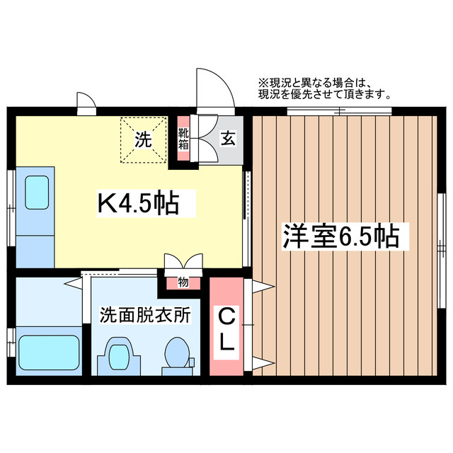 Ｍ’ｓフラットの間取り