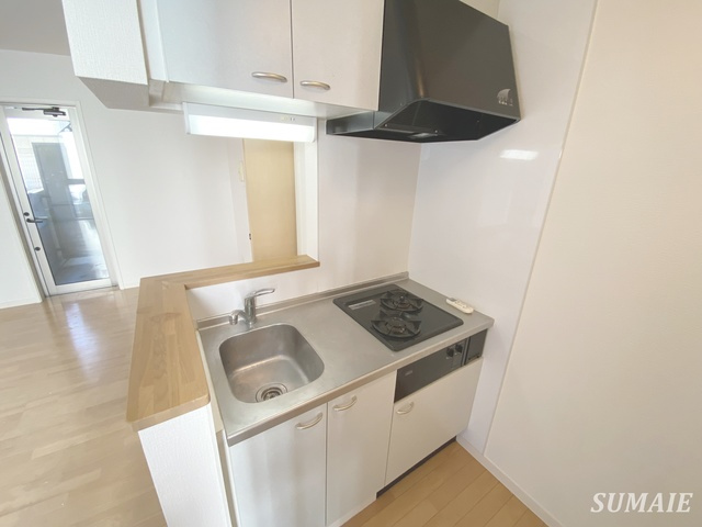 暫草のキッチン|収納力もあるキッチンです！