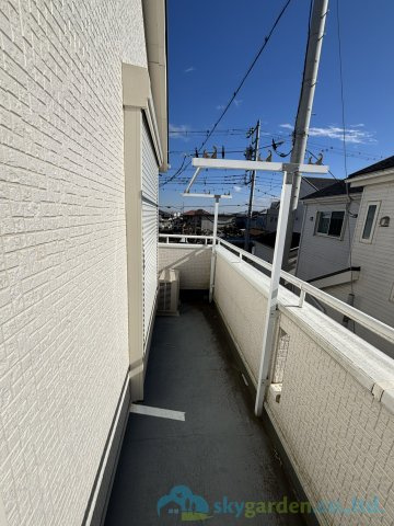 平塚市南金目　中古戸建のバルコニー