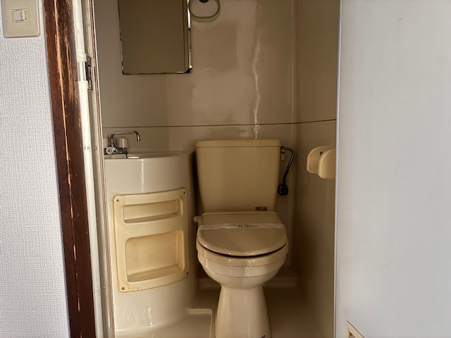 京都市南区東九条西山町の賃貸マンションのトイレ