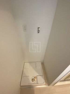 【洗面所】 | レジディア堺筋本町プレイス | レジディア堺筋本町プレイス　室内洗濯機置き場