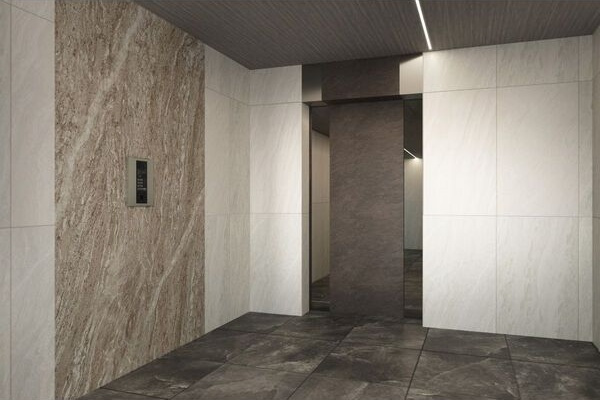 ディアレイシャス大須観音IIIのエントランス